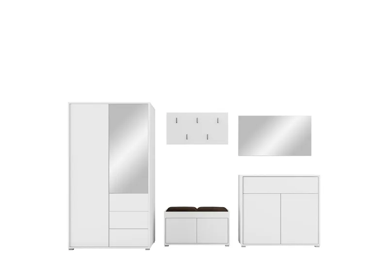 Agawal Entremøbelsæt - Møbler - Entrémøbler - Møbelsæt til hall og entre