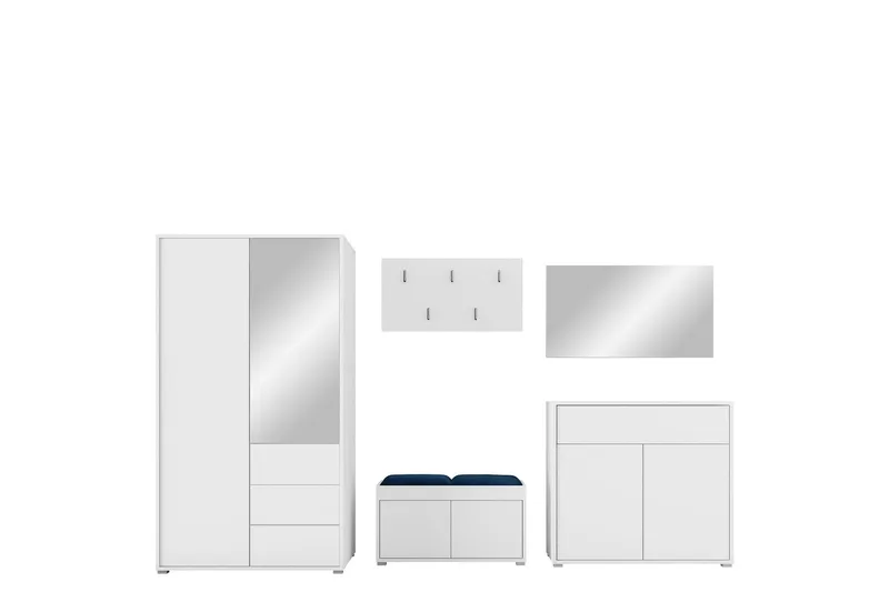 Agawal Entremøbelsæt - Møbler - Entrémøbler - Møbelsæt til hall og entre