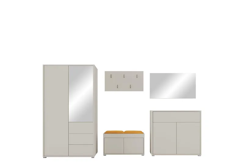 Agawal Entremøbelsæt - Møbler - Entrémøbler - Møbelsæt til hall og entre