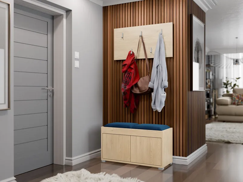 Agawal Hallmöbelset - Brun - Møbler - Entrémøbler - Møbelsæt til hall og entre