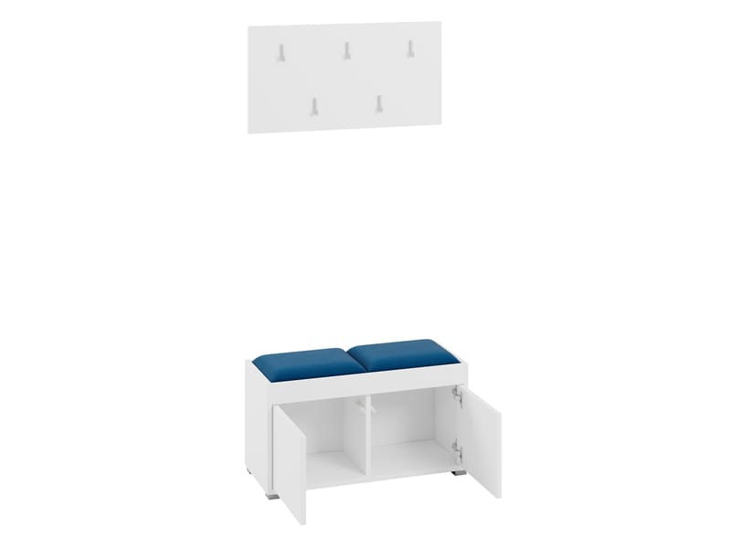 Agawal Hallmöbelset - Brun - Møbler - Entrémøbler - Møbelsæt til hall og entre