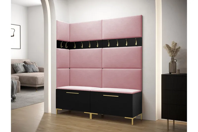 Ahsamin Entremøbelsæt - Møbler - Entrémøbler - Møbelsæt til hall og entre