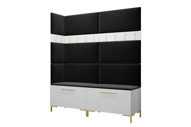 Ahsamin Entremøbelsæt - Møbler - Entrémøbler - Møbelsæt til hall og entre