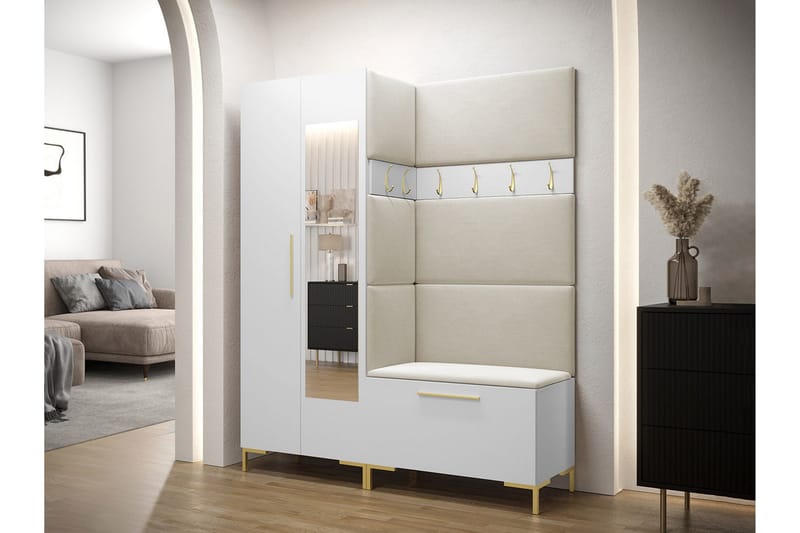 Ahsamin Entremøbelsæt - Møbler - Entrémøbler - Møbelsæt til hall og entre