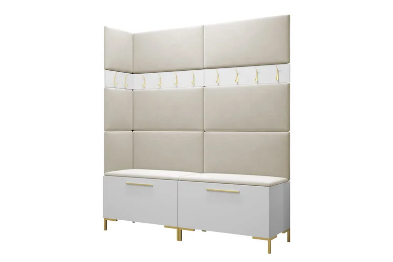 Ahsamin Entremøbelsæt - Møbler - Entrémøbler - Møbelsæt til hall og entre