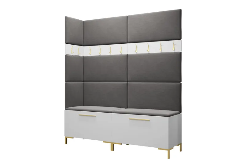 Ahsamin Entremøbelsæt - Møbler - Entrémøbler - Møbelsæt til hall og entre