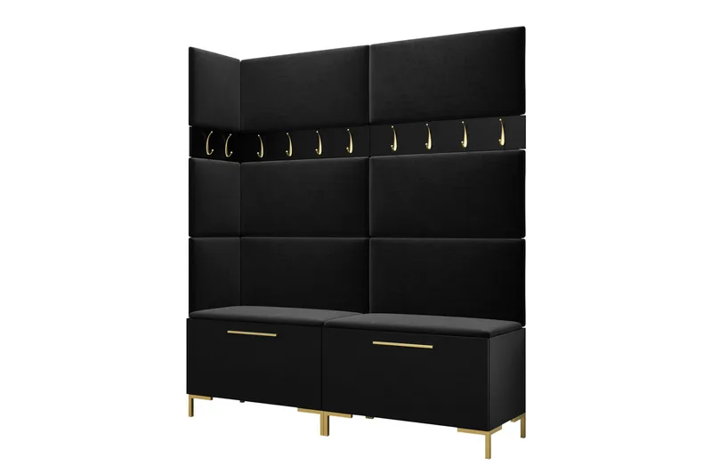 Ahsamin Entremøbelsæt - Møbler - Entrémøbler - Møbelsæt til hall og entre