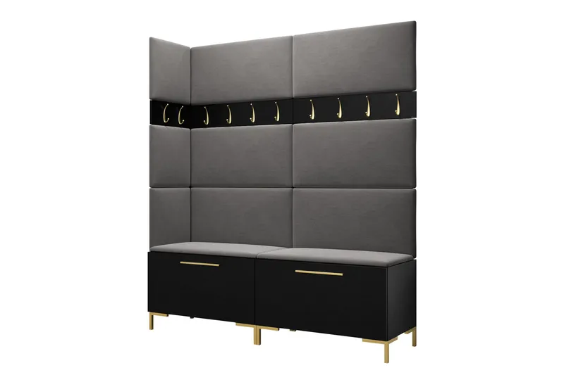 Ahsamin Entremøbelsæt - Møbler - Entrémøbler - Møbelsæt til hall og entre