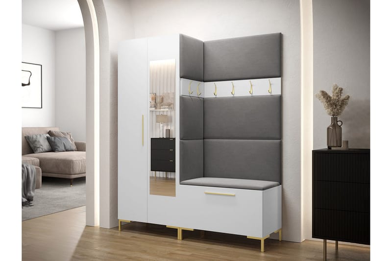 Ahsamin Entremøbelsæt - Møbler - Entrémøbler - Møbelsæt til hall og entre