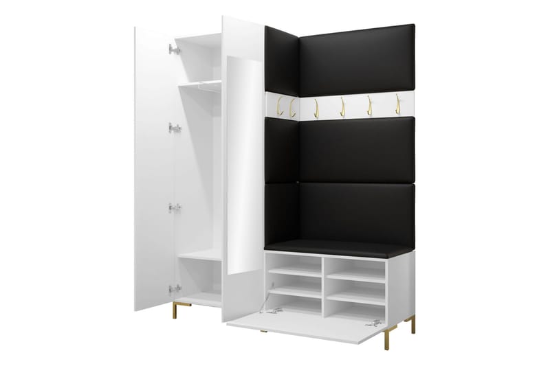 Ahsamin Hall Møbelsæt - Orange - Møbler - Entrémøbler - Møbelsæt til hall og entre