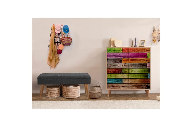 Anaya Entrémøbelsæt - Antracit - Møbler - Entrémøbler - Møbelsæt til hall og entre