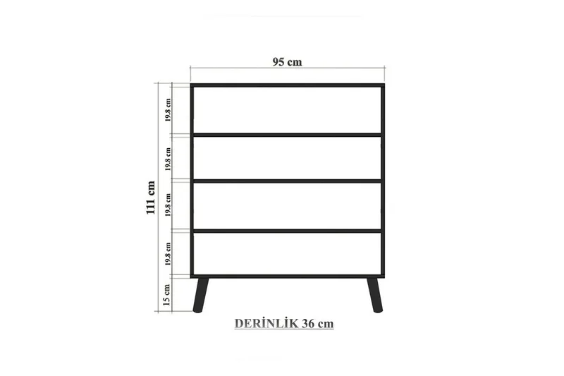 Anaya Entrémøbelsæt - Grøn - Møbler - Entrémøbler - Møbelsæt til hall og entre