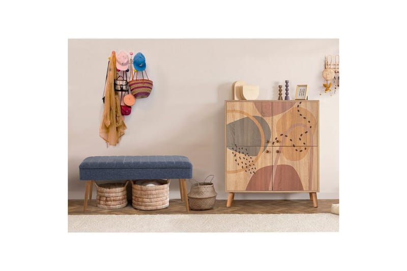 Anaya Entrémøbelsæt - Mørkeblå - Møbler - Entrémøbler - Møbelsæt til hall og entre