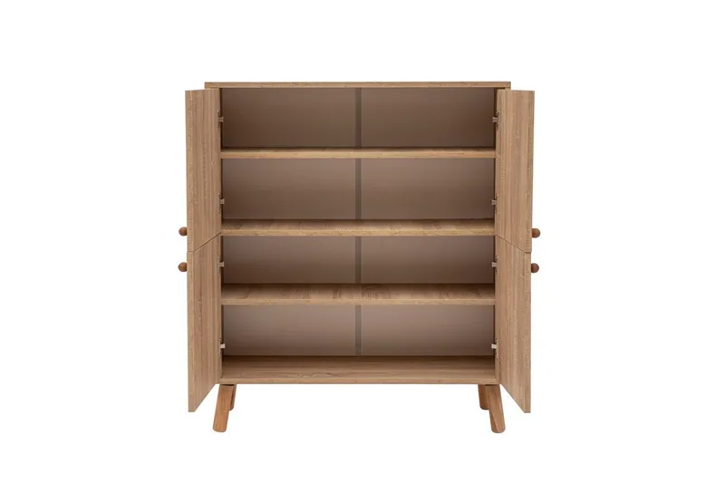 Anaya Entrémøbelsæt - Mørkeblå - Møbler - Stole & lænestole - Bænke - Skohylde med bænk