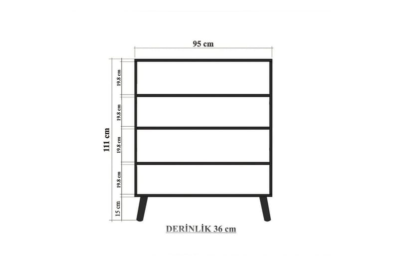 Anaya Entrémøbelsæt - Mørkeblå - Møbler - Stole & lænestole - Bænke - Skohylde med bænk