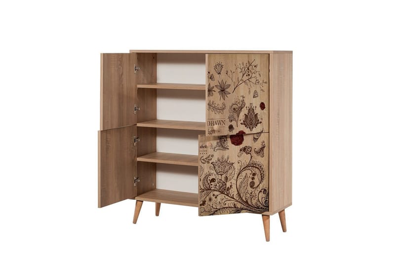 Anaya Entrémøbelsæt - Sten - Møbler - Stole & lænestole - Bænke - Skohylde med bænk