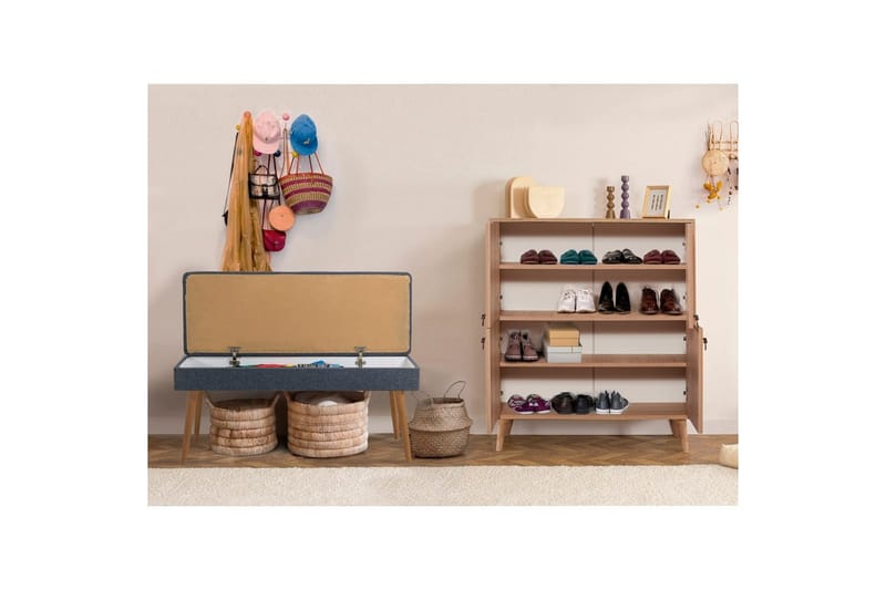 Anaya Entrémøbelsæt - Møbler - Stole & lænestole - Bænke - Skohylde med bænk
