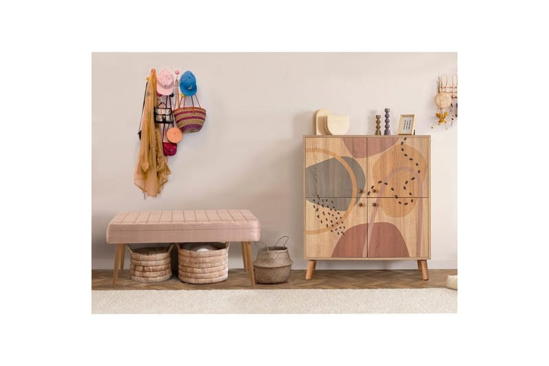 Anaya Entrémøbelsæt - Møbler - Stole & lænestole - Bænke - Skohylde med bænk