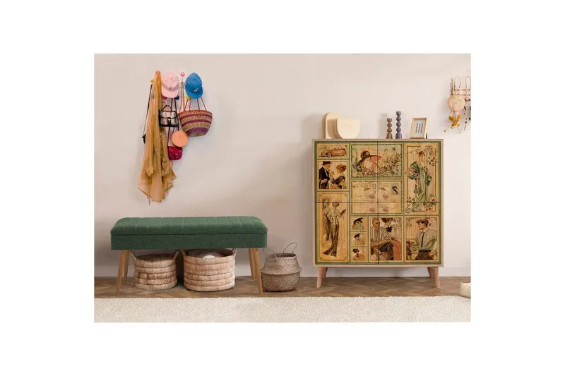 Anaya Entrémøbelsæt - Møbler - Stole & lænestole - Bænke - Skohylde med bænk