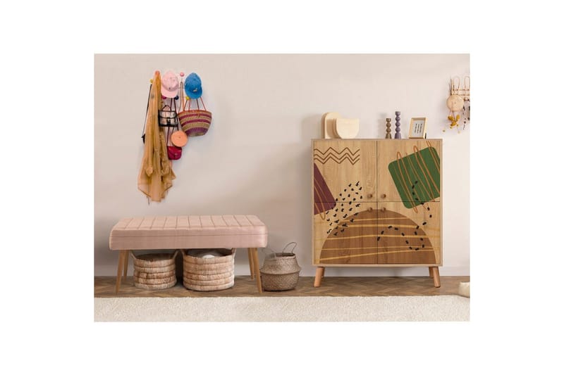 Anaya Entrémøbelsæt - Møbler - Stole & lænestole - Bænke - Skohylde med bænk