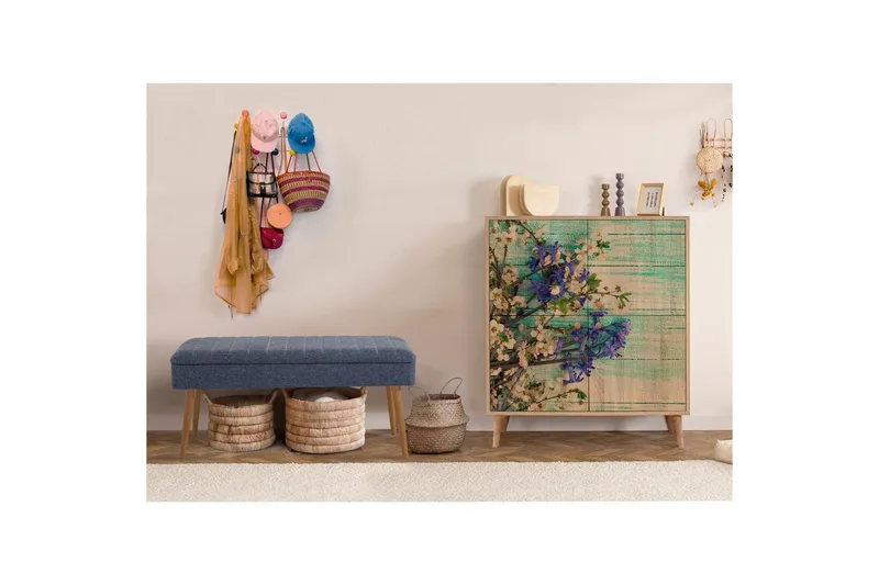 Anaya Entrémøbelsæt - Møbler - Stole & lænestole - Bænke - Skohylde med bænk