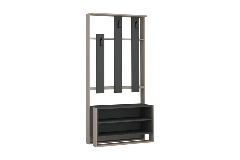 Bodsjö Tøjopbevaring 90 cm, Brun