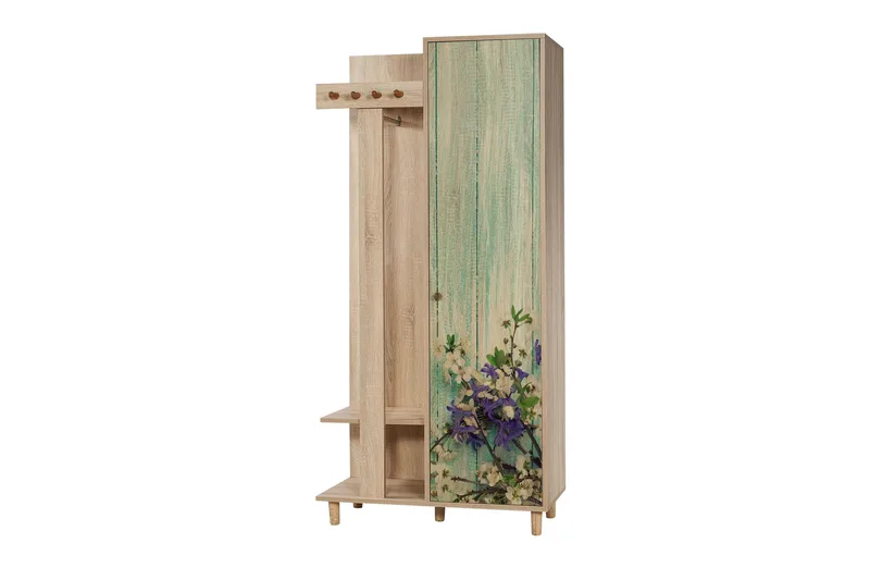 Brokind Tøjopbevaring 90 cm, Brun