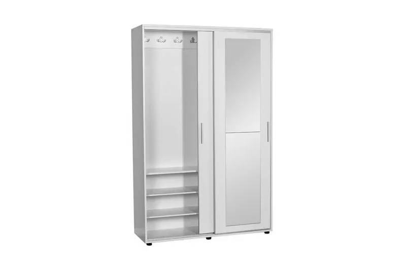 Entrestativ Sael Hvid - Hvid - Møbler - Entrémøbler - Møbelsæt til hall og entre