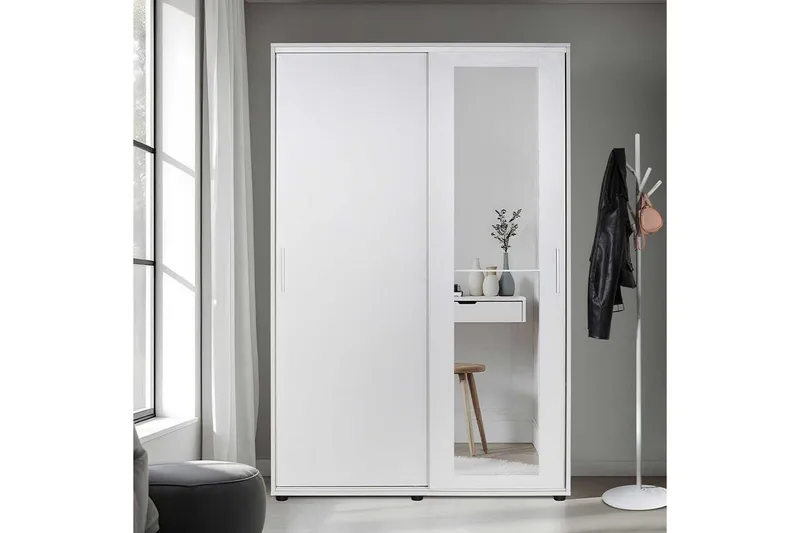 Entrestativ Sael Hvid - Hvid - Møbler - Entrémøbler - Møbelsæt til hall og entre