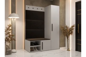 Farosa Entrémøbelsæt - Beige - Møbler - Entrémøbler - Møbelsæt til hall og entre