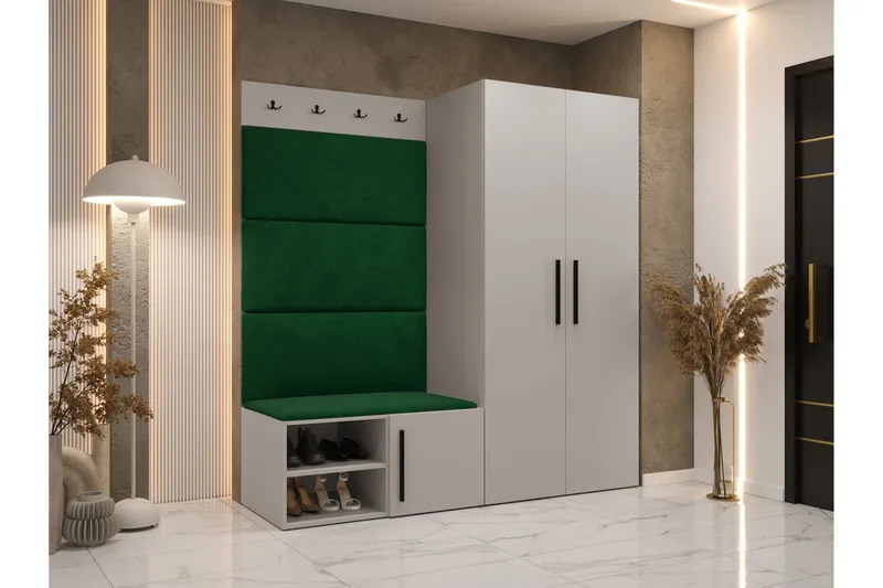 Farosa Entrémøbelsæt - Beige - Møbler - Entrémøbler - Møbelsæt til hall og entre