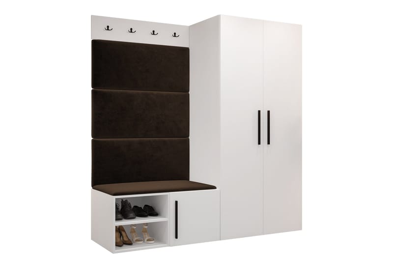 Farosa Entrémøbelsæt - Beige - Møbler - Entrémøbler - Møbelsæt til hall og entre