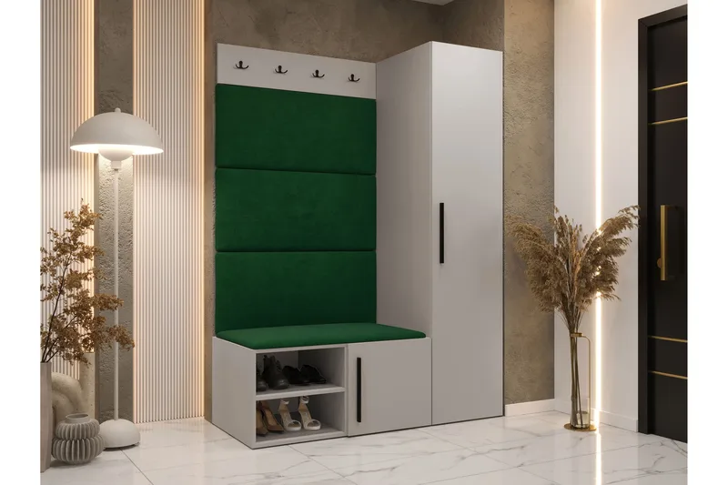 Farosa Entrémøbelsæt - Beige - Møbler - Entrémøbler - Møbelsæt til hall og entre