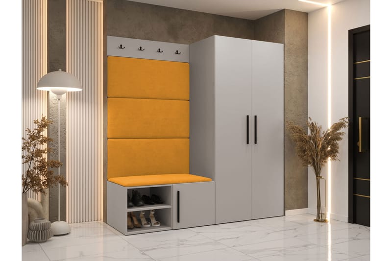 Farosa Entrémøbelsæt - Beige - Møbler - Entrémøbler - Møbelsæt til hall og entre