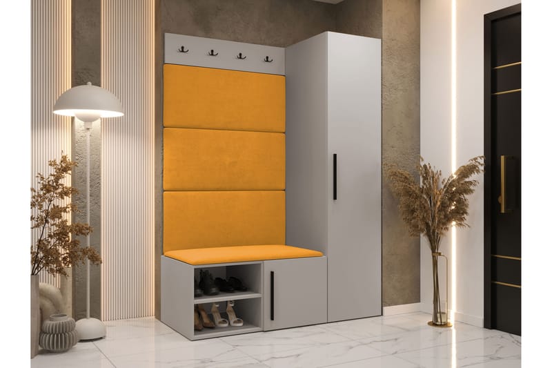 Farosa Entrémøbelsæt - Beige - Møbler - Entrémøbler - Møbelsæt til hall og entre