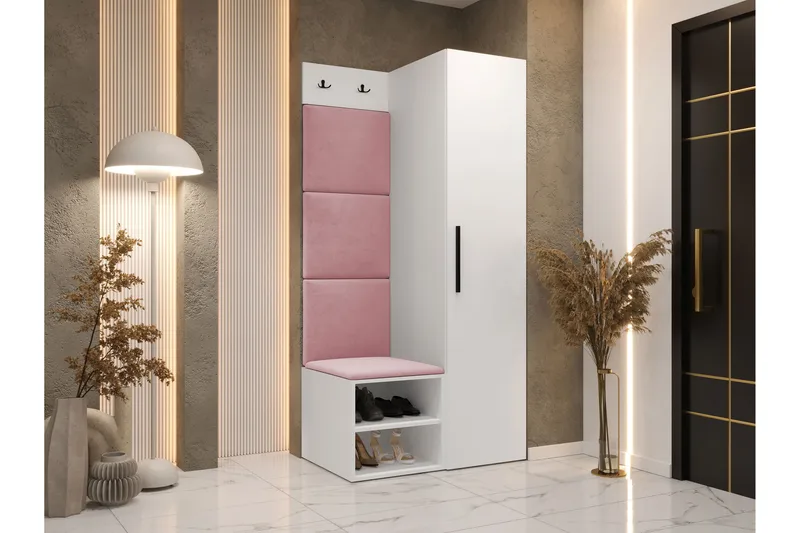 Farosa Entrémøbelsæt - Beige - Møbler - Entrémøbler - Møbelsæt til hall og entre