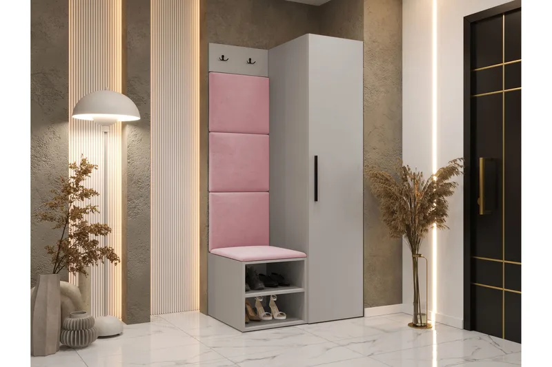 Farosa Entrémøbelsæt - Beige - Møbler - Entrémøbler - Møbelsæt til hall og entre