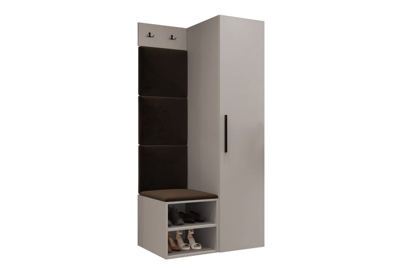 Farosa Entrémøbelsæt - Beige - Møbler - Entrémøbler - Møbelsæt til hall og entre