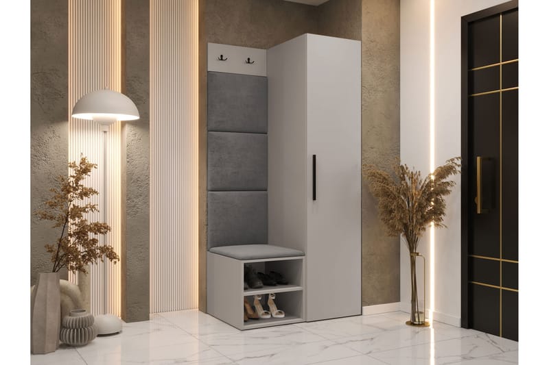 Farosa Entrémøbelsæt - Beige - Møbler - Entrémøbler - Møbelsæt til hall og entre