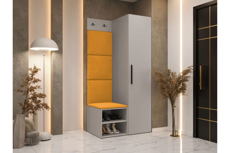 Farosa Entrémøbelsæt - Beige - Møbler - Entrémøbler - Møbelsæt til hall og entre