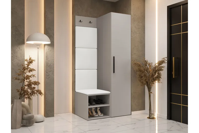 Farosa Entrémøbelsæt - Beige - Møbler - Entrémøbler - Møbelsæt til hall og entre