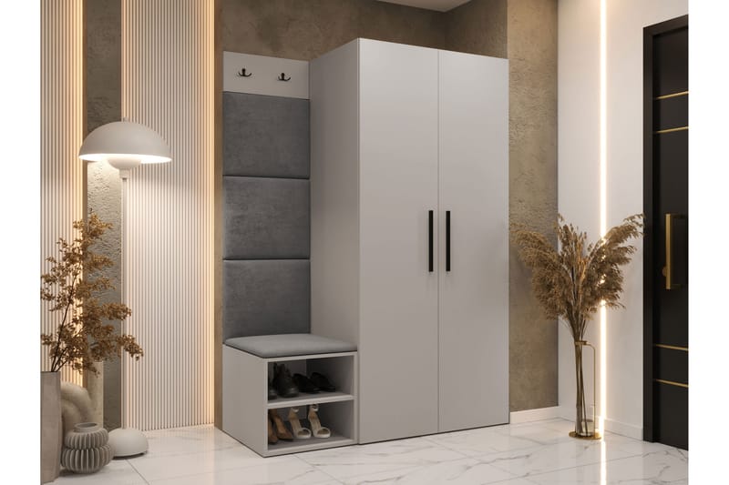 Farosa Entrémøbelsæt - Beige - Møbler - Entrémøbler - Møbelsæt til hall og entre