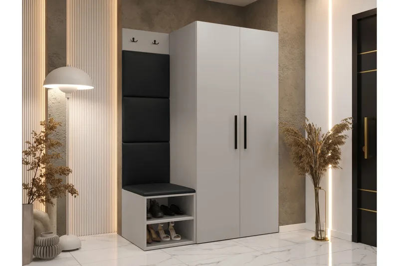 Farosa Entrémøbelsæt - Beige - Møbler - Entrémøbler - Møbelsæt til hall og entre