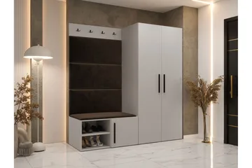 Farosa Entrémøbelsæt - Beige - Møbler - Entrémøbler - Møbelsæt til hall og entre