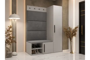 Farosa Entrémøbelsæt - Beige - Møbler - Entrémøbler - Møbelsæt til hall og entre