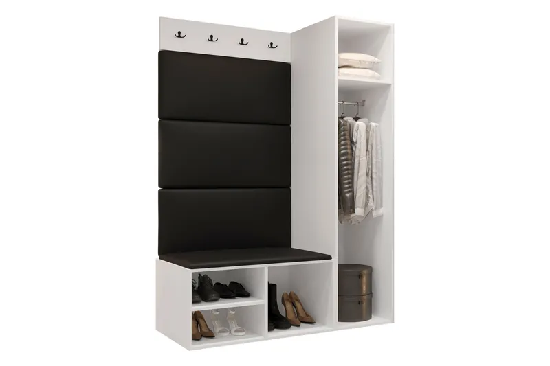 Farosa Entrémøbelsæt - Beige/Grå - Møbler - Entrémøbler - Møbelsæt til hall og entre