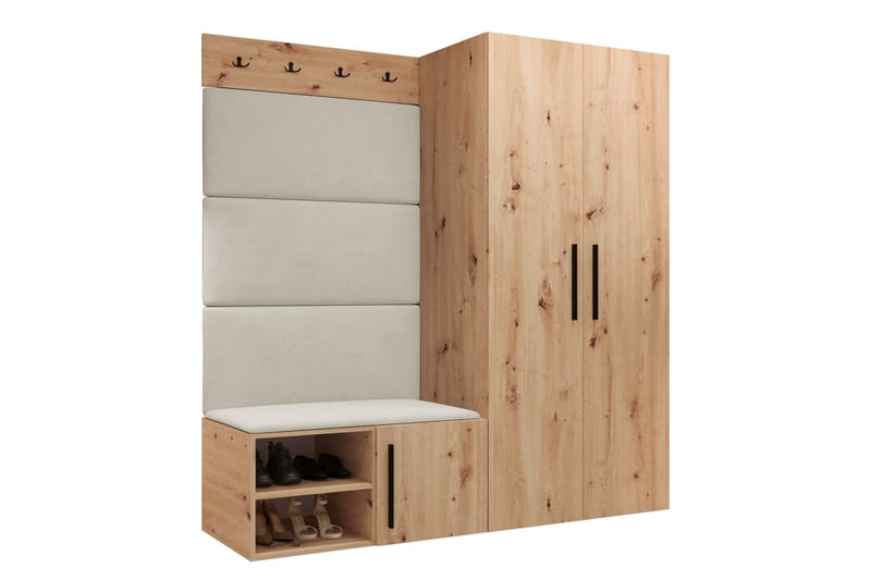 Farosa Entrémøbelsæt, Brun