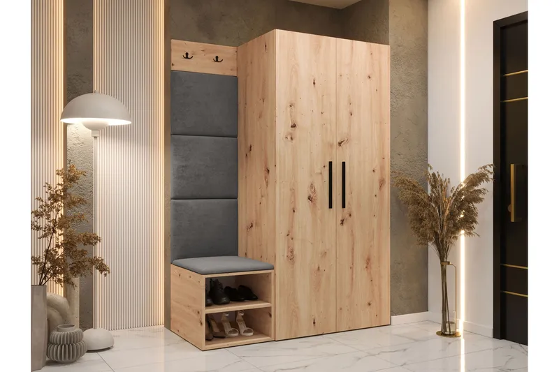 Farosa Entrémøbelsæt, Brun