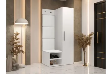 Farosa Entrémøbelsæt - Hvid - Møbler - Entrémøbler - Møbelsæt til hall og entre