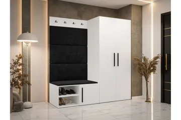 Farosa Entrémøbelsæt - Hvid - Møbler - Entrémøbler - Møbelsæt til hall og entre